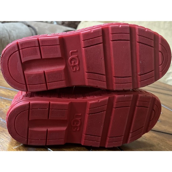 Men’s SAMBA RED UGG DRIZLITA RAIN SNOW BOOTS 1130361K Size 5 Fits Women’s 8.5-9 - Picture 7 of 7